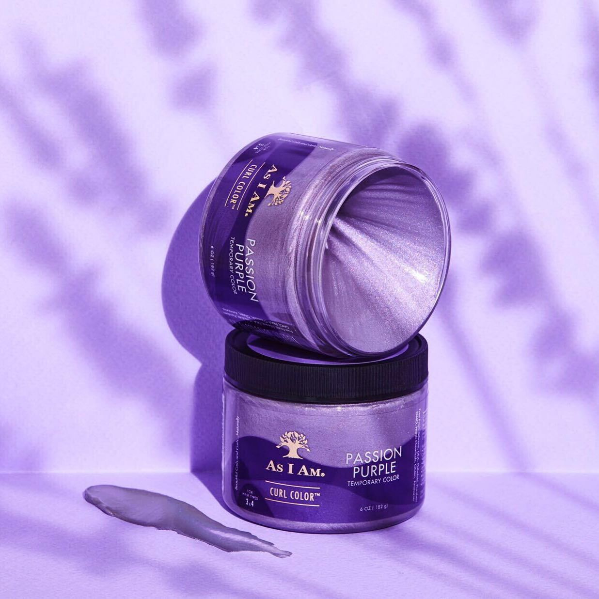 Curl Color violet As I Am